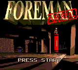 Заставка игры Foreman for Real